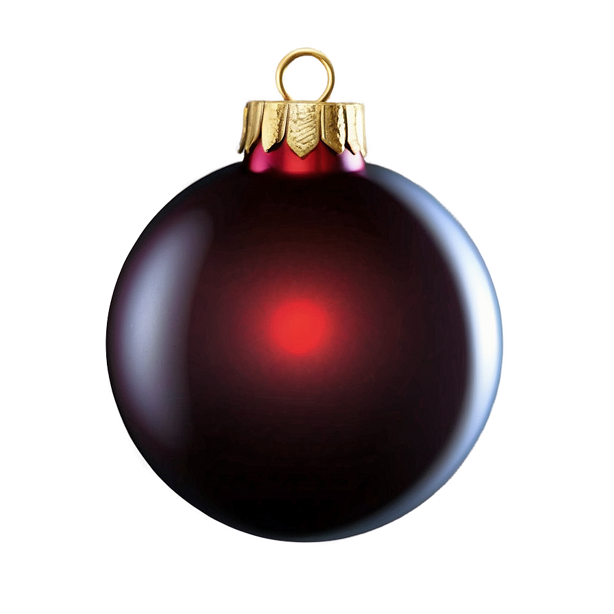 Shiny Red Ornament Png Rnv90