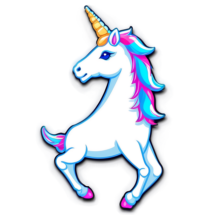 Shiny Unicorn Sticker Png Bhl