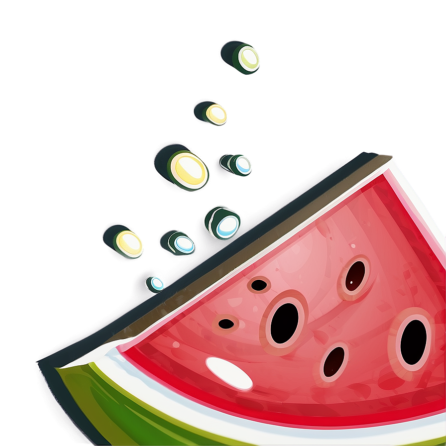 Shiny Watermelon Slice Png 47