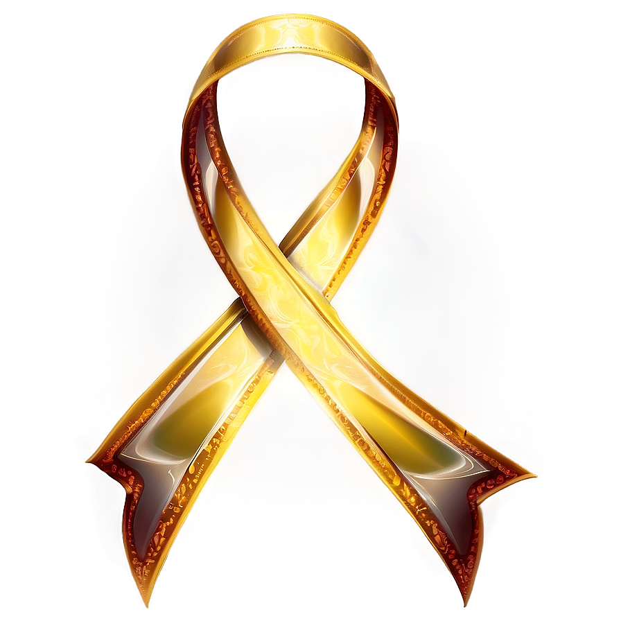 Shiny Yellow Ribbon Design Png Iqi