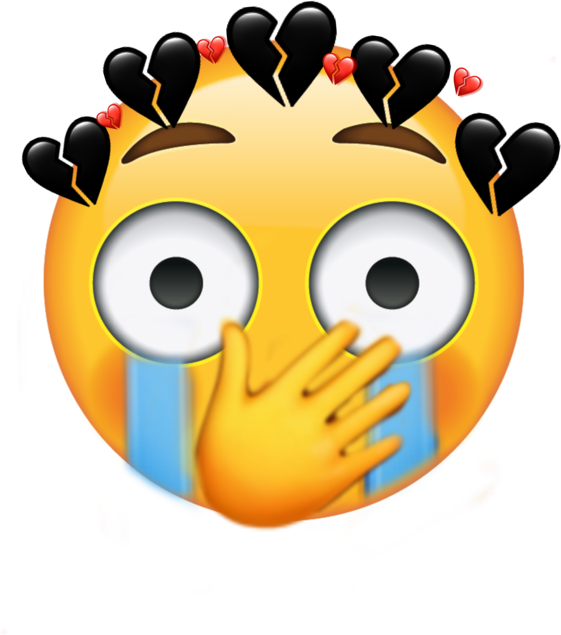 Shocked Emojiwith Handon Face