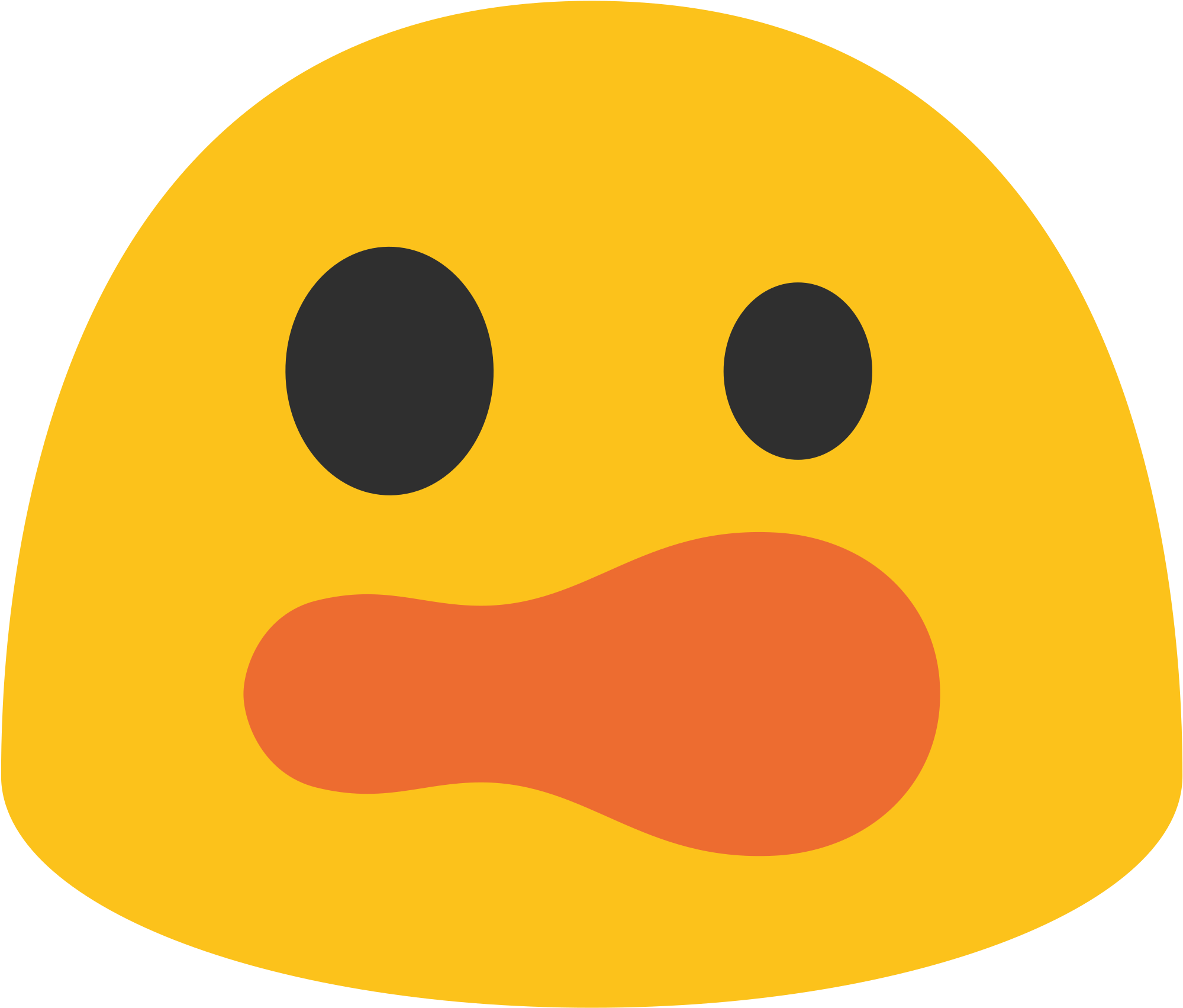 Shocked Yellow Face Emoji