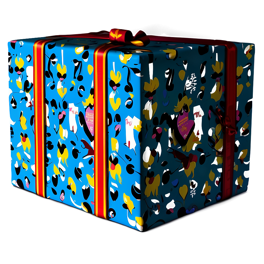 Shoe Box Gift Wrapping Png 06202024