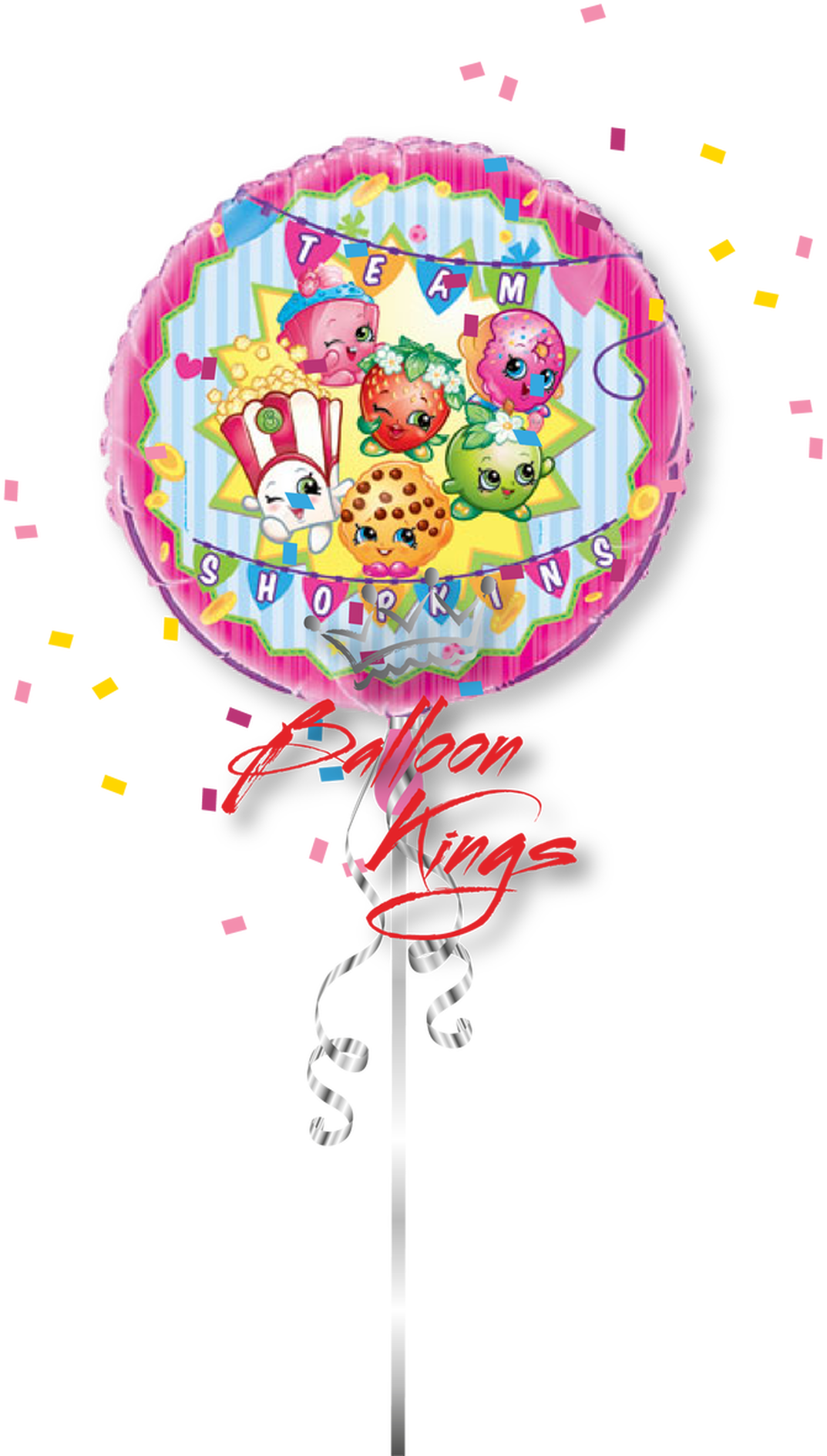 Shopkins Team Themed Balloon