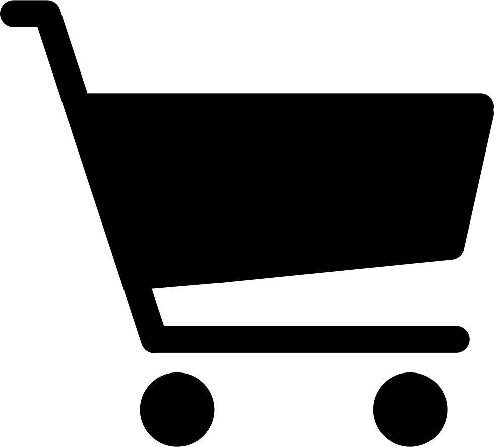 Shopping Cart Icon Silhouette