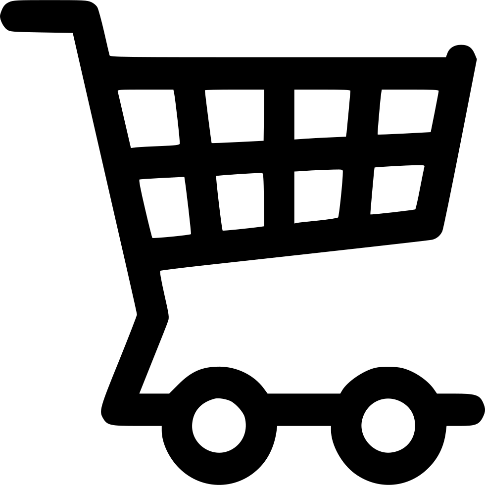 Shopping Cart Icon Silhouette