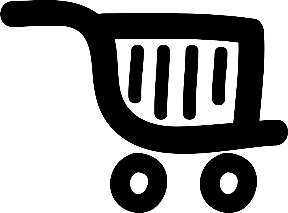 Shopping Cart Icon Silhouette