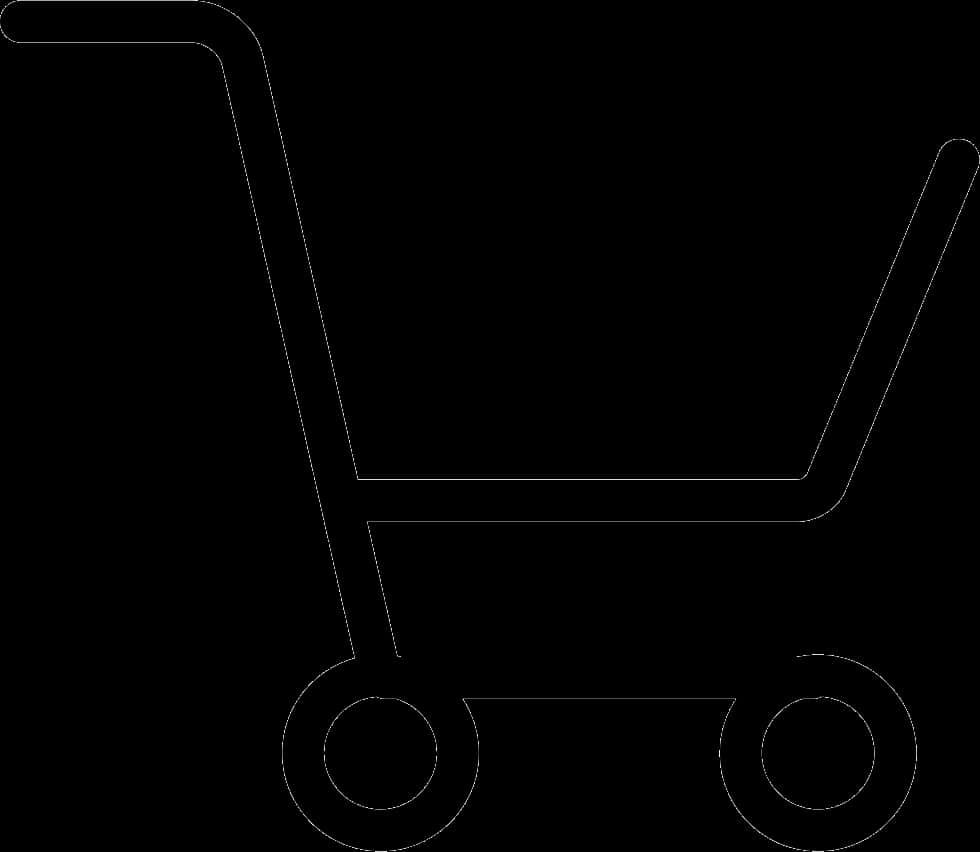 Shopping Cart Outline Graphic