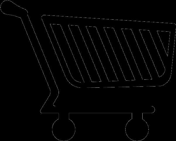 Shopping Cart Outline Graphic