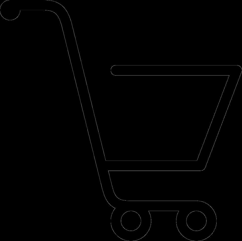 Shopping Cart Outline Graphic