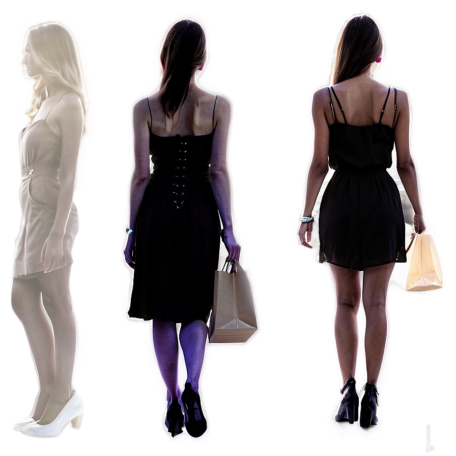 Shopping Woman Silhouette Png Pdp73