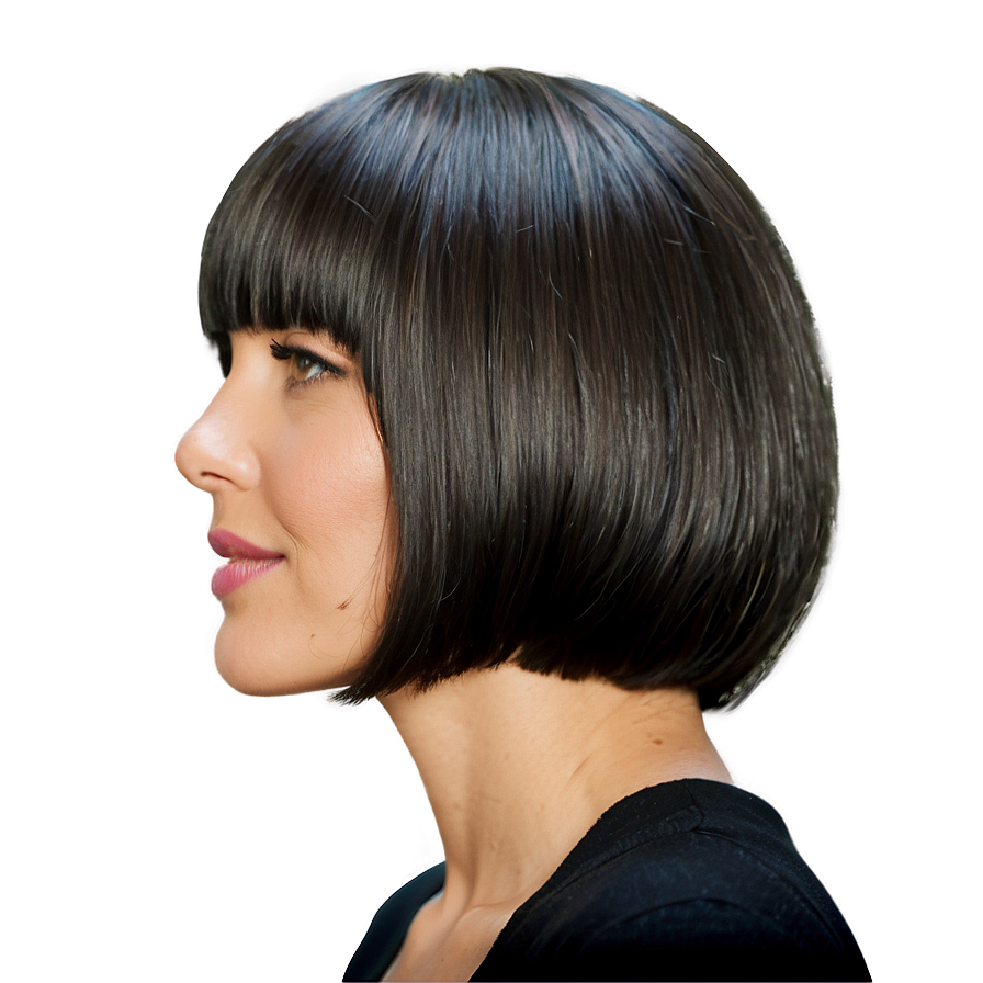 Short Bob Wig Png 05252024