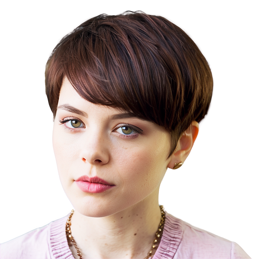 Short Karen Haircut Design Png Dvj49