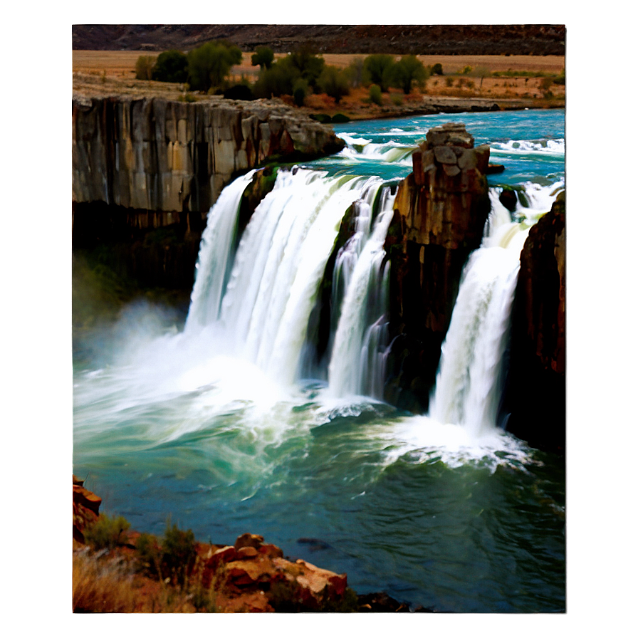 Shoshone Falls Idaho Waterfall Png Fyp