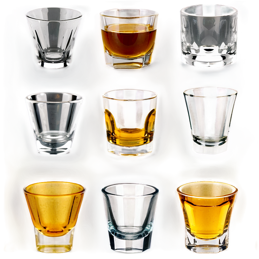 Shot Glass Collection Png Rbm67