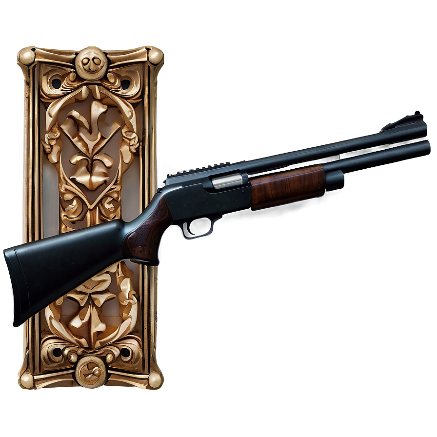 Shotgun With Picatinny Rail Png 05252024