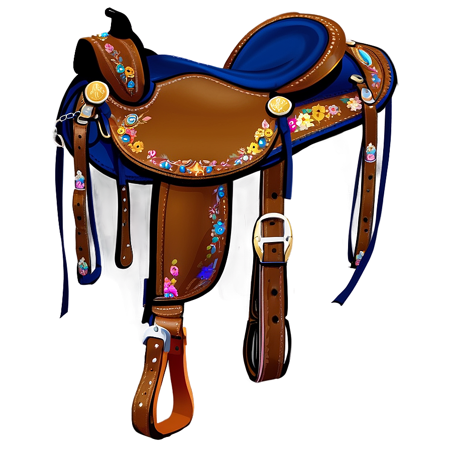 Show Saddle Png 06292024