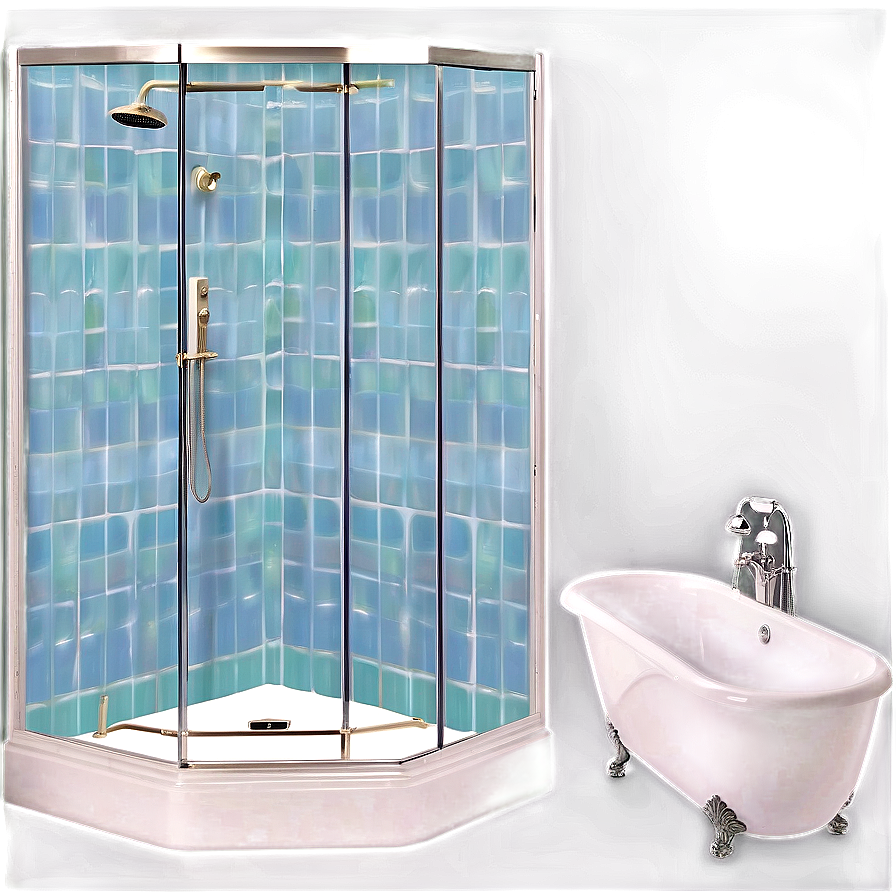 Shower And Tub Combo Png 05232024