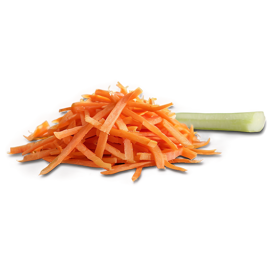 Shredded Carrot Png 05242024