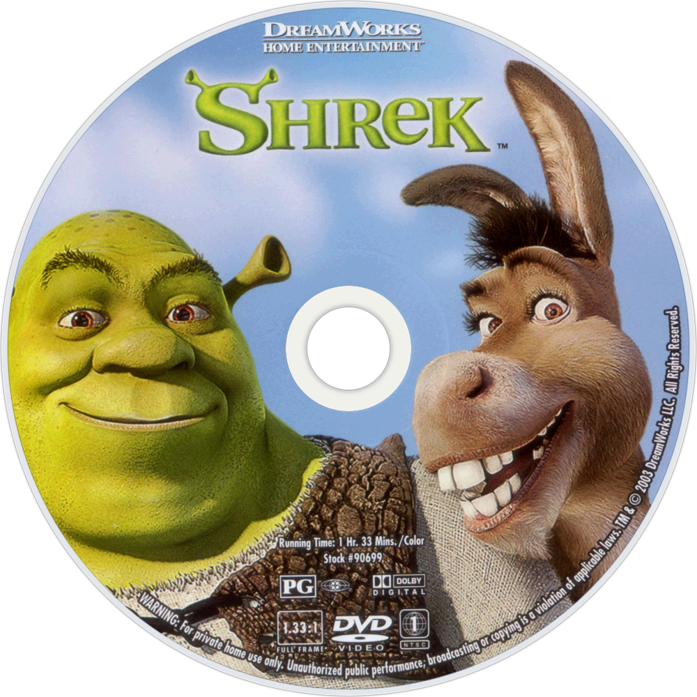 Shrek D V D Cover Art