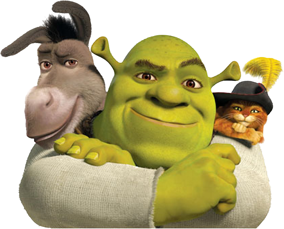 Shrek Donkey Pussin Boots Friends