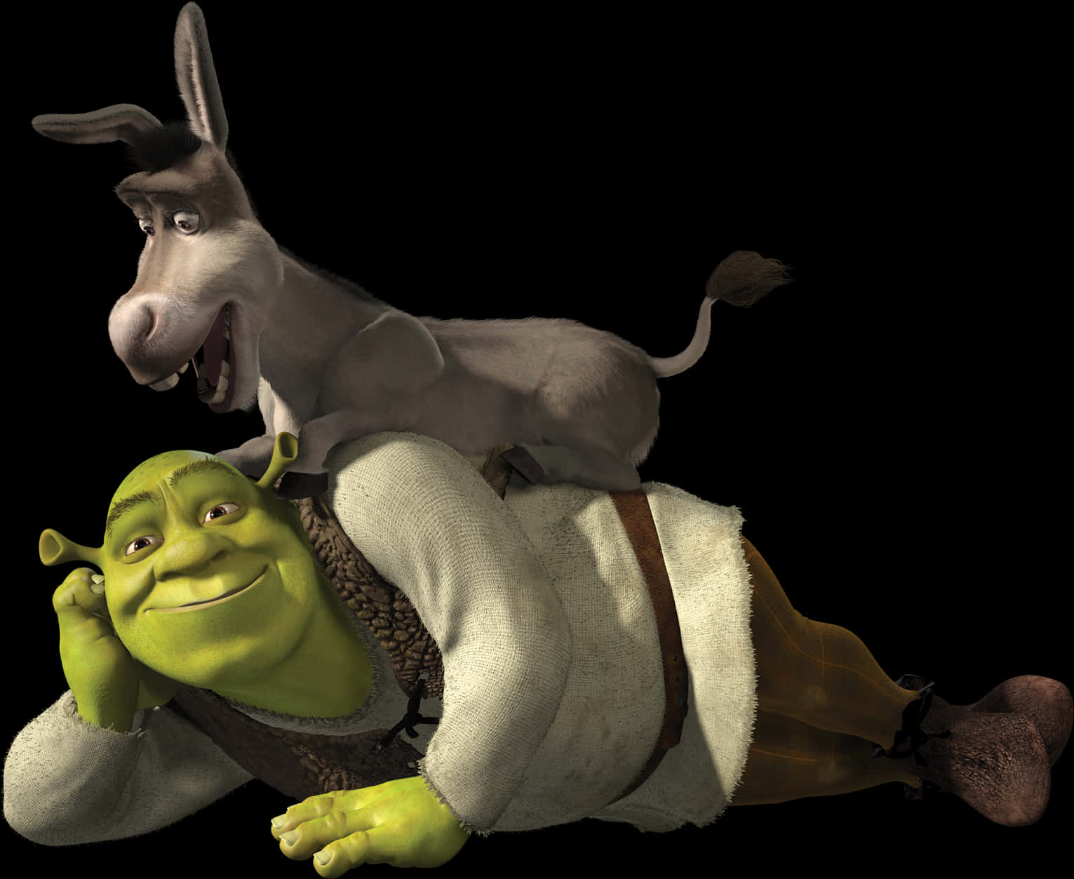 Shrekand Donkey Friends Forever