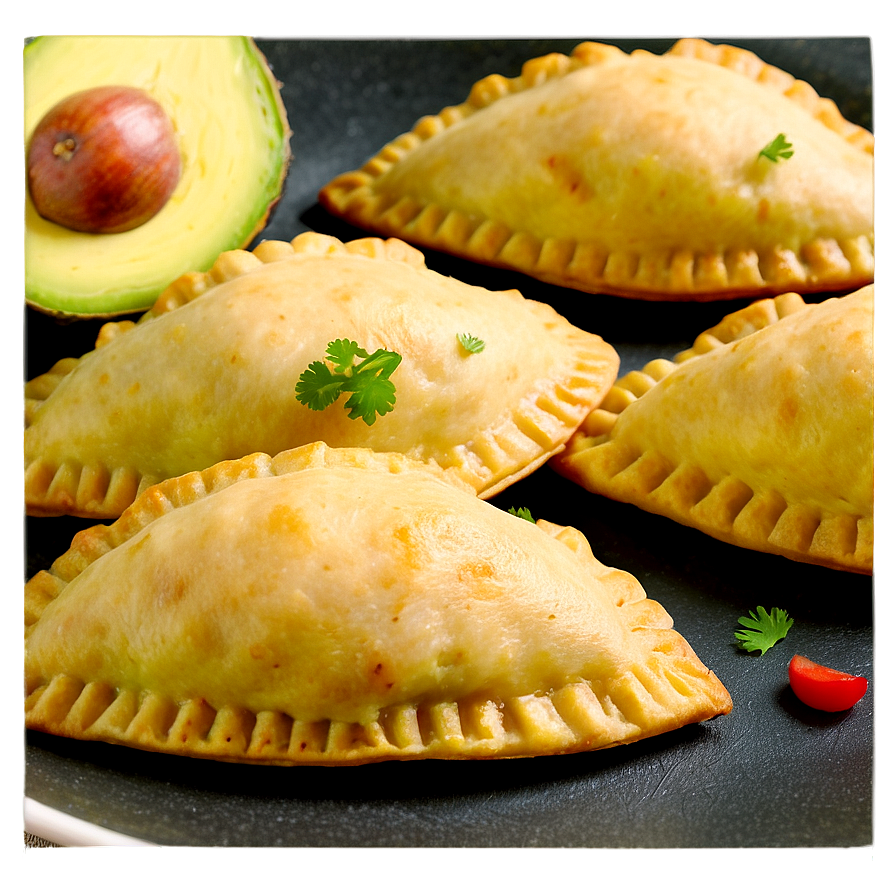 Shrimp And Avocado Empanadas Png Glp