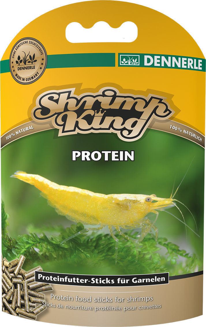 Shrimp King Protein Food Sticks Packaging