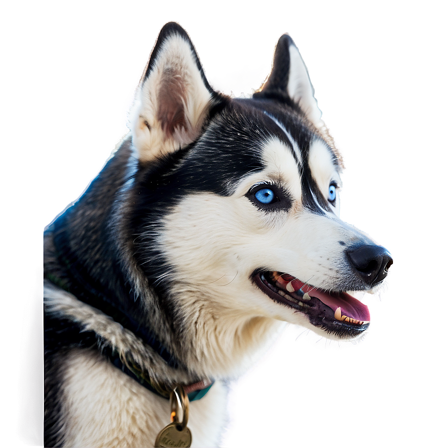 Siberian Husky In Action Png 36