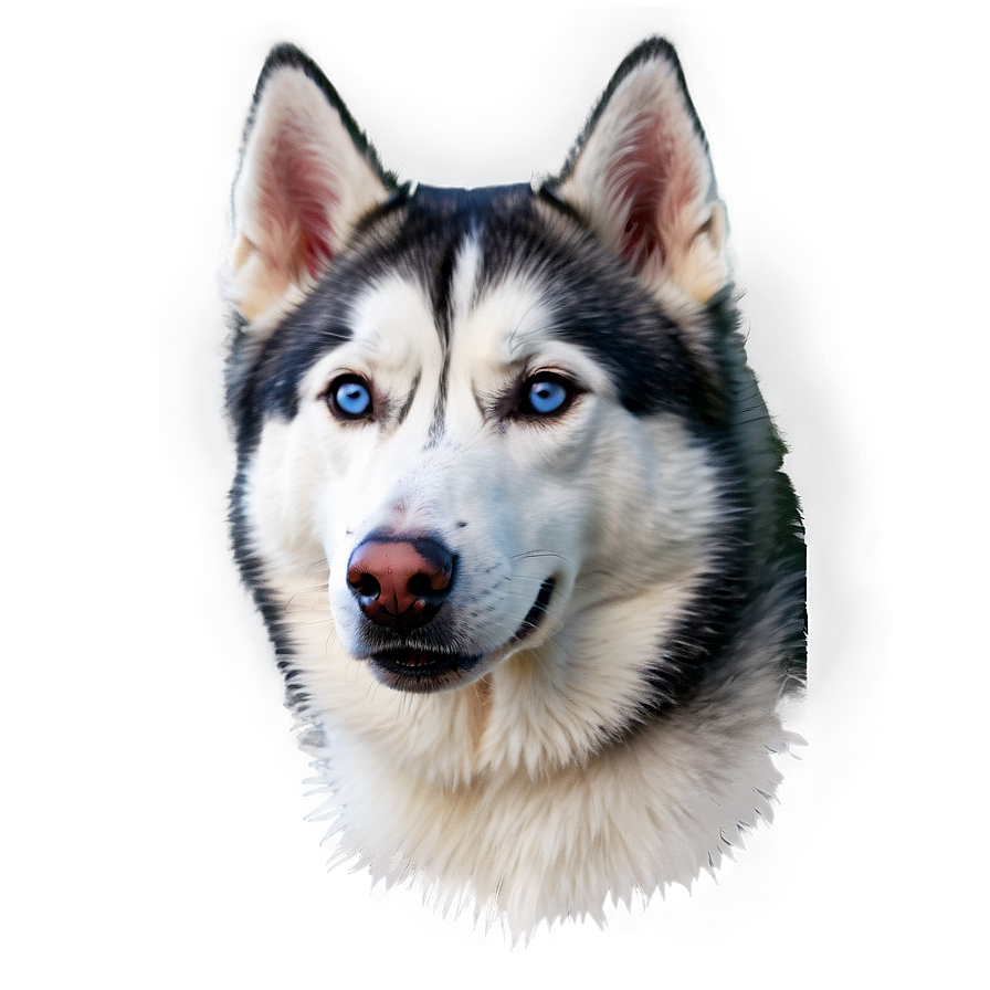 Siberian Husky Portrait Png Psy93