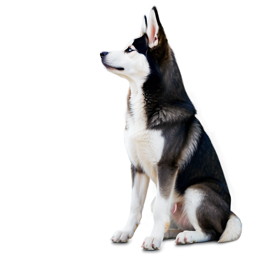 Siberian Husky Side View Png 06252024