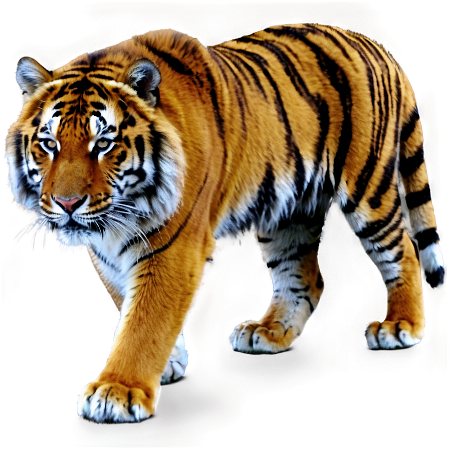 Siberian Tiger Glance Png 06252024