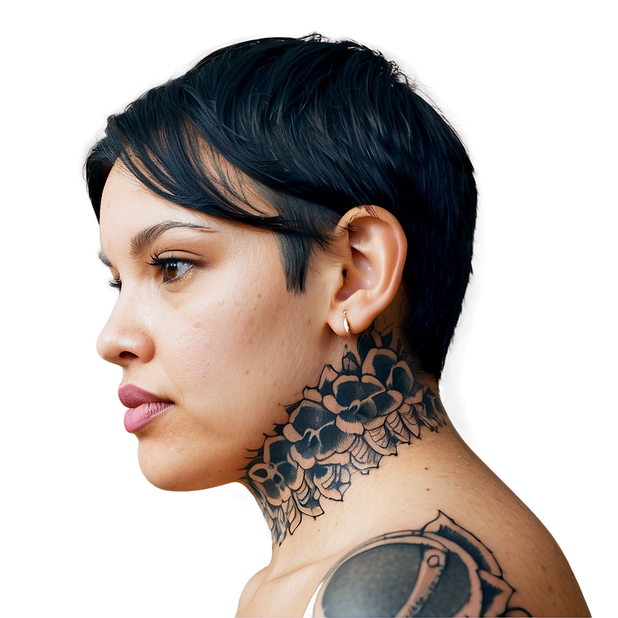 Side Neck Tattoo Concepts Png 68