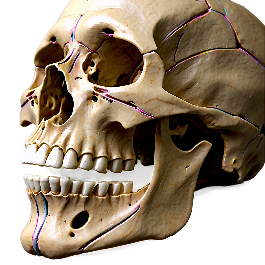 Side Profile Of Human Skeletal System Png Fhq