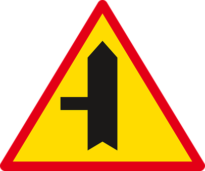 Side Road Traffic Sign