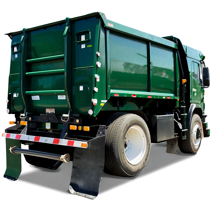 Side View Garbage Truck Png Kay