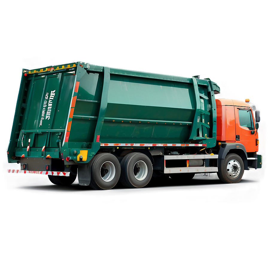 Side View Garbage Truck Png Xyd