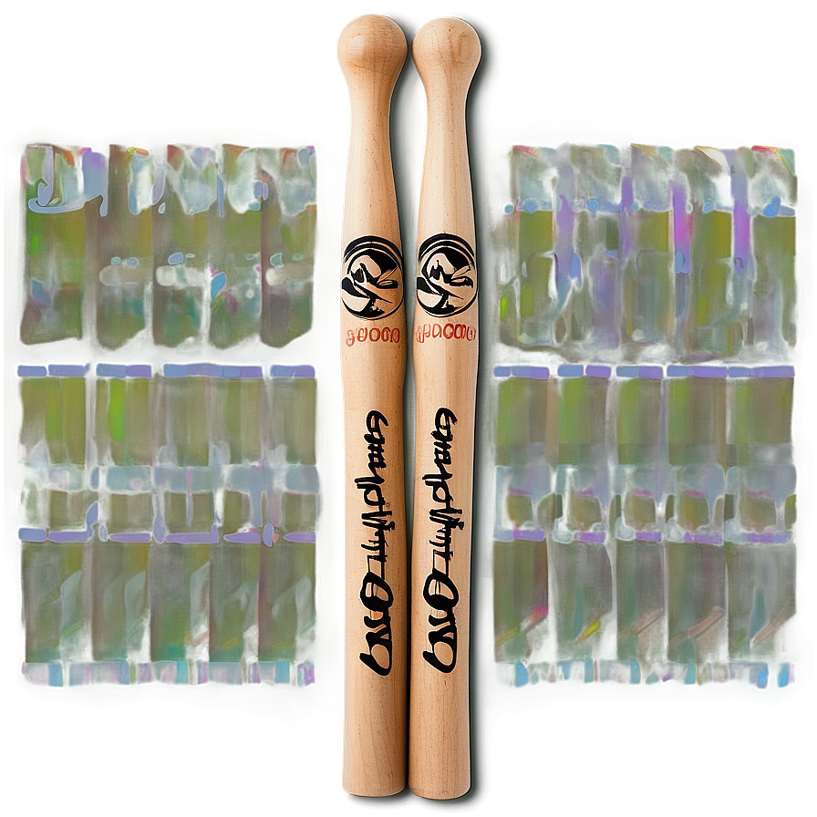 Signature Artist Drumsticks Png 52