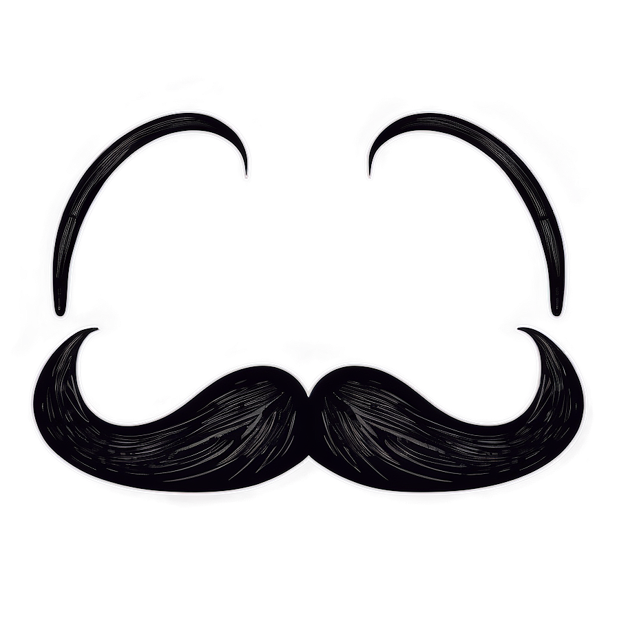 Silent Film Star Mustache Png Ine51