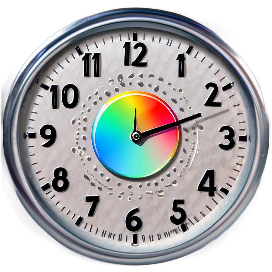 Silent Non-ticking Clock Png 04292024