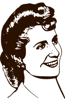 Silhouette Profileof Woman