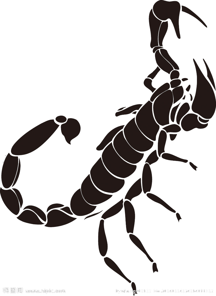 Silhouetteof Scorpion