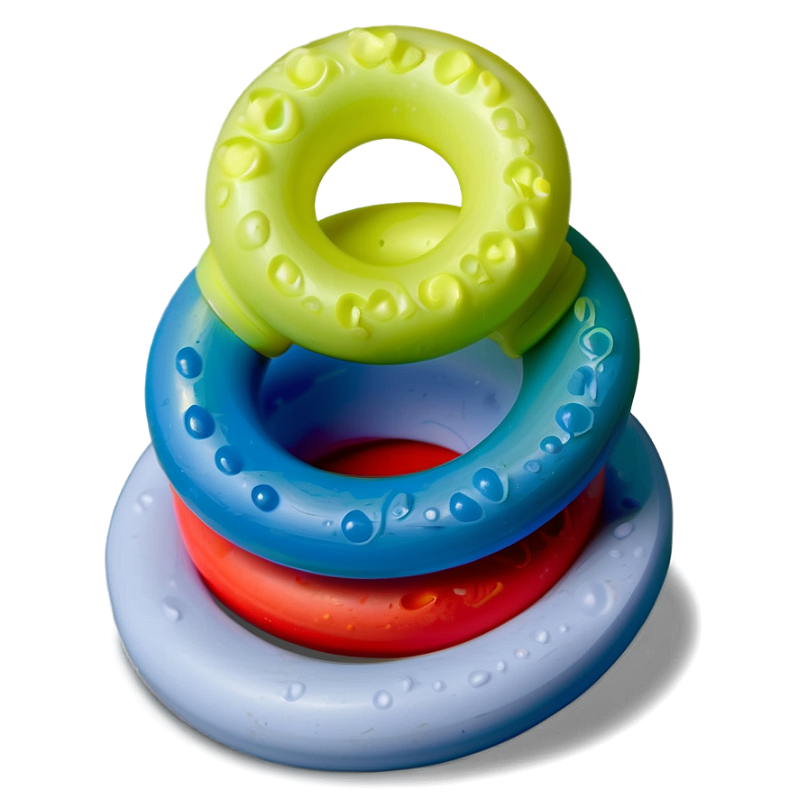 Silicone Baby Rattle Png Snf10