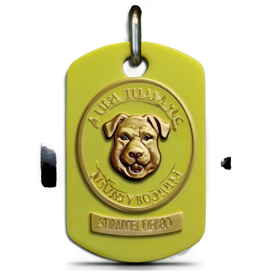 Silicone Dog Tag Png 11