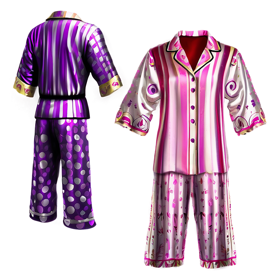 Silk Pajamas Png Usu88