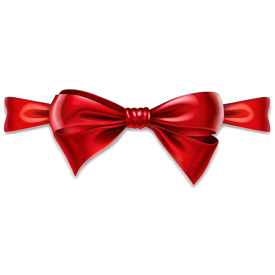 Silk Red Bow Png Hcr