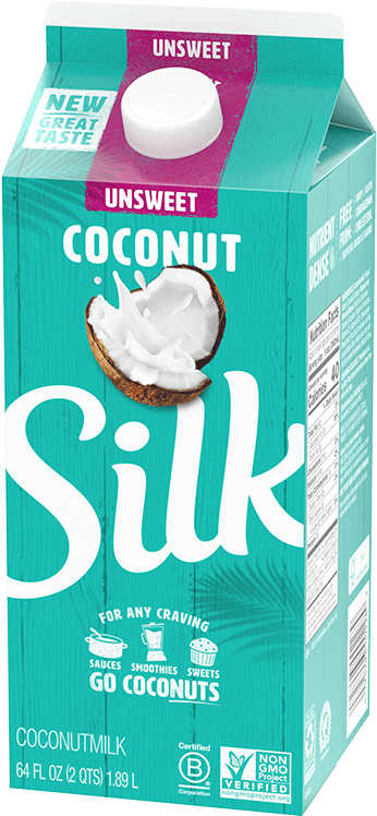 Silk Unsweetened Coconut Milk Carton