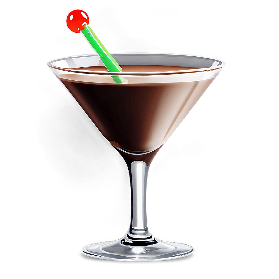 Silky Chocolate Martini Png 42