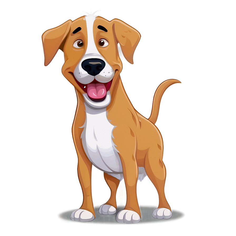 Silly Dog Cartoon Png 19