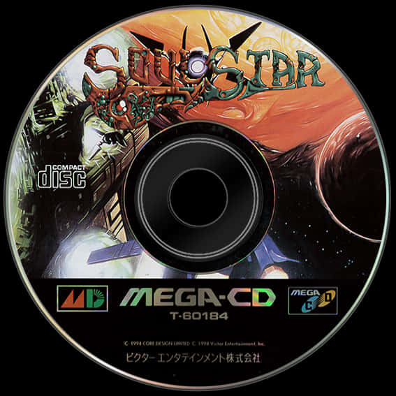 Silpheed Mega C D Game Disc